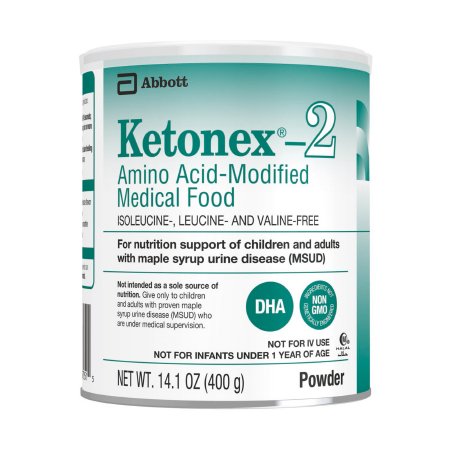 Oral Supplement Ketonex-2 Unflavored Powder 14.1 oz. Can