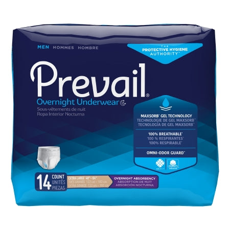 Male Adult Absorbent Underwear Prevail Men's