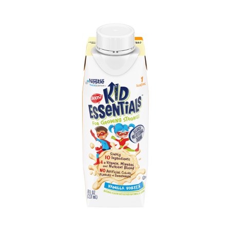 Pediatric Oral Supplement Boost Kid Essentials 1.0 Vanilla Vortex Flavor 8 oz. Carton Liquid Vitamins / Minerals