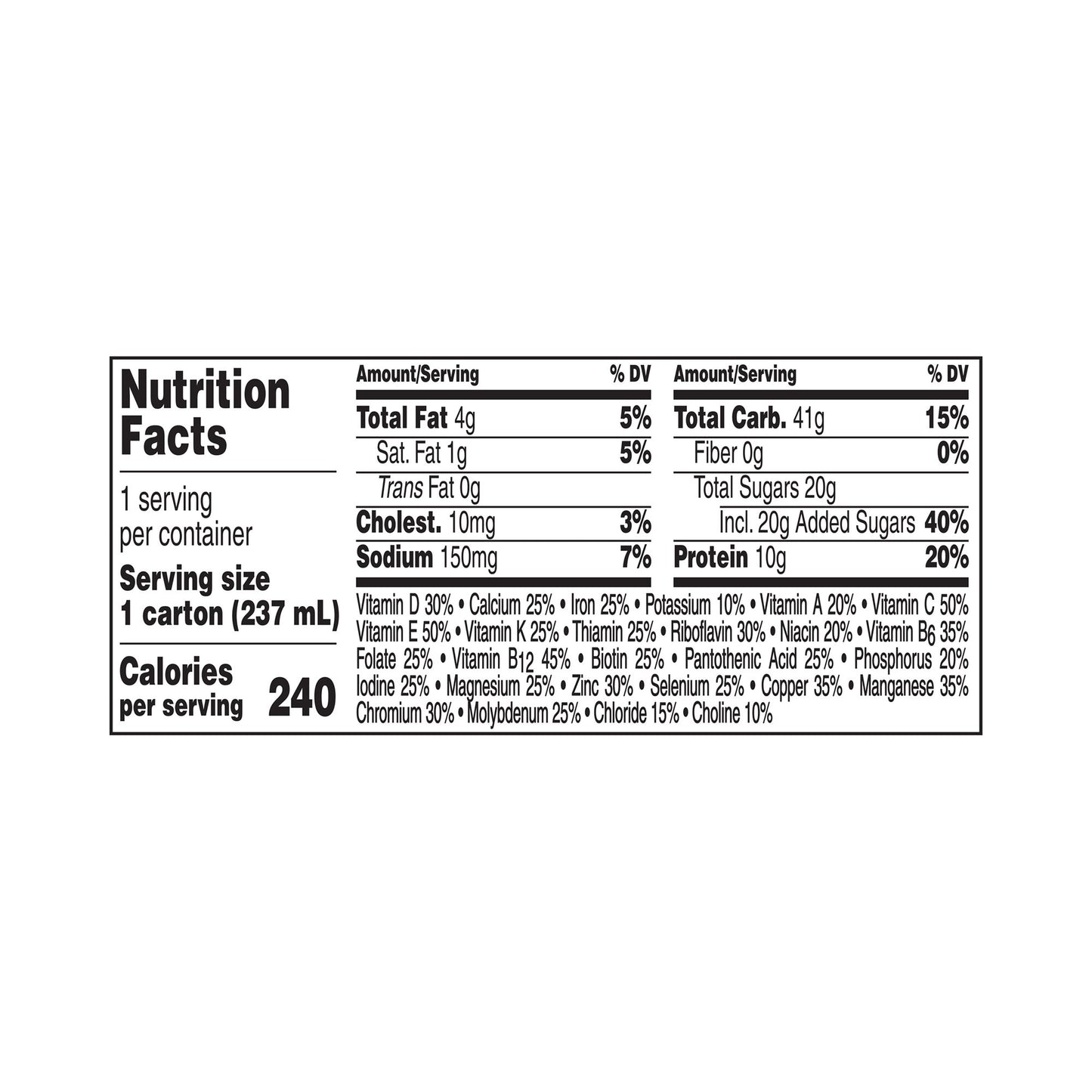 Boost Original Oral Nutritional Supplement Chocolate 8 oz Bottle