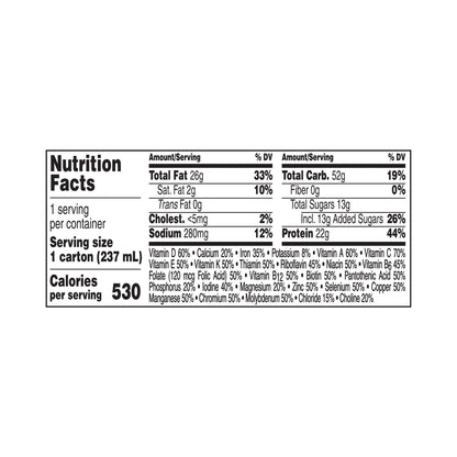 Boost Very High Calorie Oral Nutritional Supplement Very Vanilla 8 oz Reclosable Carton