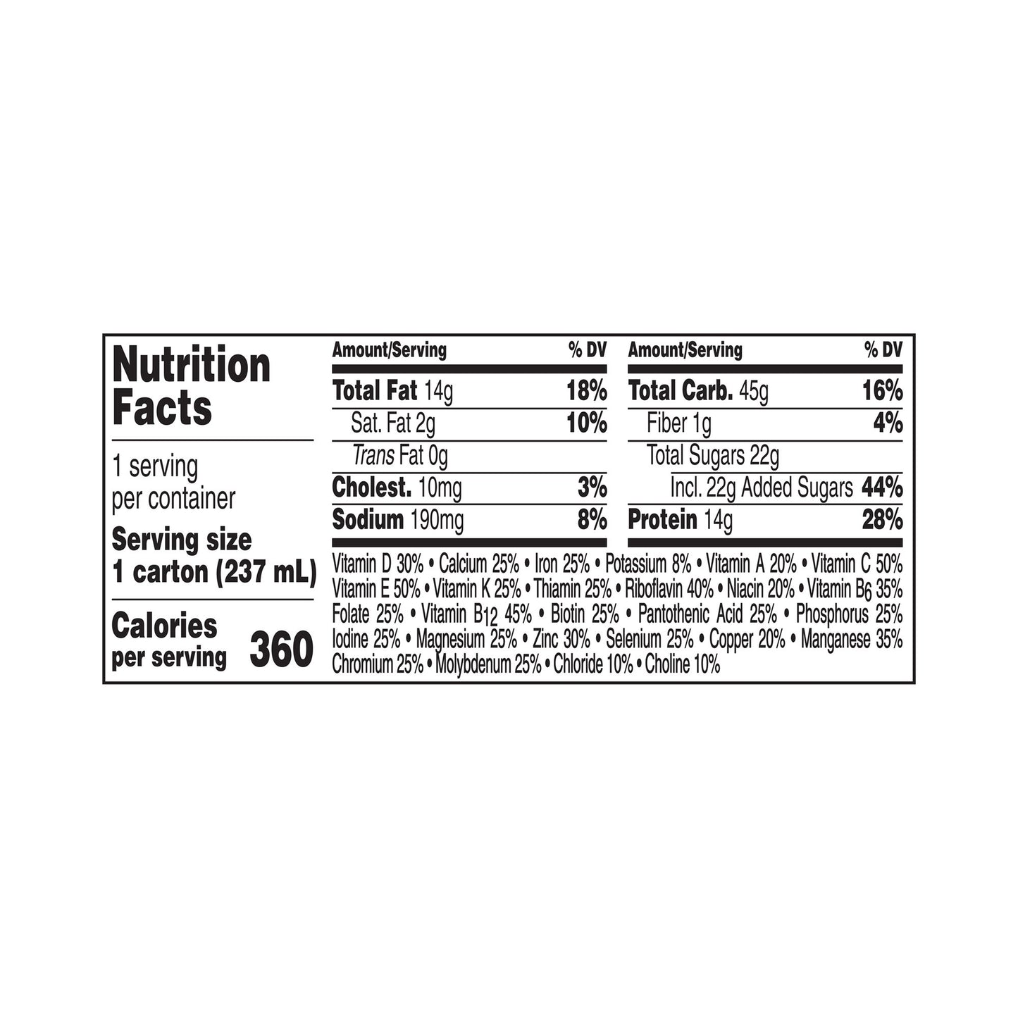 Boost Plus Oral Nutritional Supplement Very Vanilla 8 oz Carton