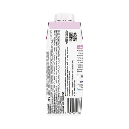 Boost Breeze Clear Liquid Oral Supplement Wild Berry Flavor 8 oz Carton