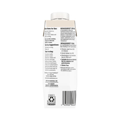 Nestle Novasource Renal Café Mocha Oral Supplement 8 oz Liquid Carton for Kidney Health