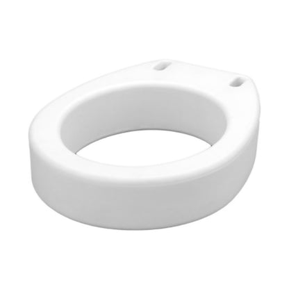 Raised Toilet Seat Nova 3-1/2 Inch Height White 300 lbs. Weight Capacity