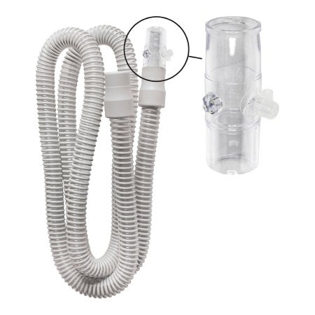 Ventilator Circuit Corrugated Tube 72 Inch Tube Single Limb Adult Without Breathing Bag Single Patient Use Passive Circuit