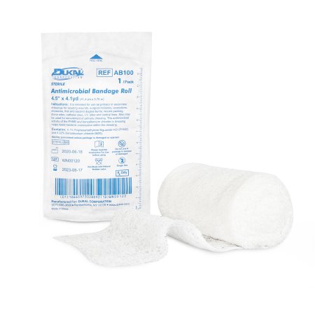 Fluff Bandage Roll Dukal Antimicrobial