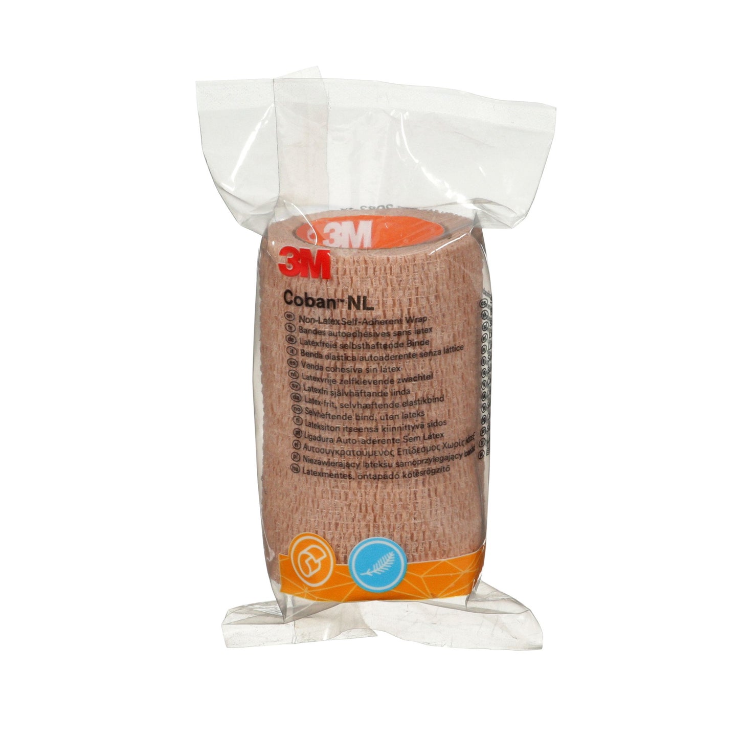 3M Coban NL Cohesive Bandage 3 Inch x 2 Yard Self-Adherent Compression Wrap