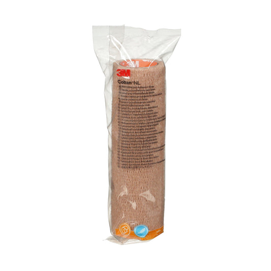 3M Coban NL Cohesive Bandage 6 Inch x 2 Yard Self-Adherent Compression Wrap
