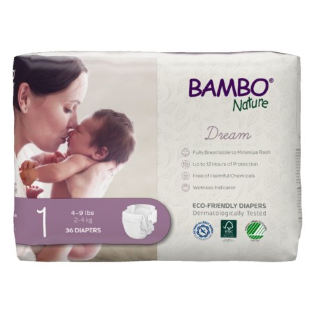 Baby Diaper Bambo Nature Size 4 Disposable