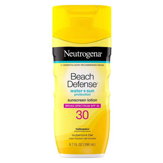 Neutrogena Beach Defense SPF 30 Sunscreen Lotion 6.7 oz Bottle