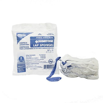 Surgical Laparotomy X-Ray Cotton 18 x 18 5 Count