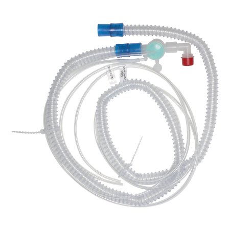 Ventilator Circuit Corrugated Tube 72 Inch Tube Single Limb Adult Without Breathing Bag Single Patient Use