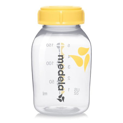 Breast Milk Collection Storage Bottle Set/Bottle Medela 5 oz. Polypropylene/Plastic