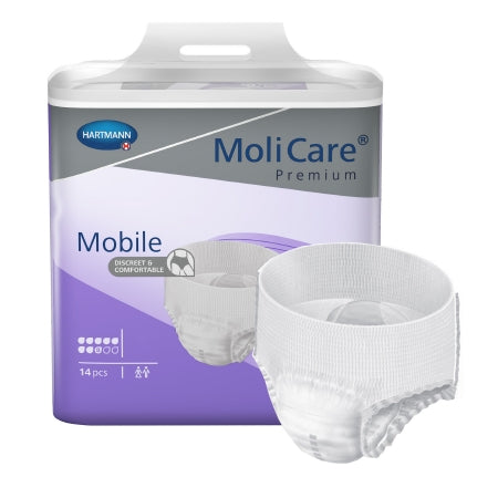 Underwear MoliCare Premium Mobile 8D Pull On with Tear Away Seams