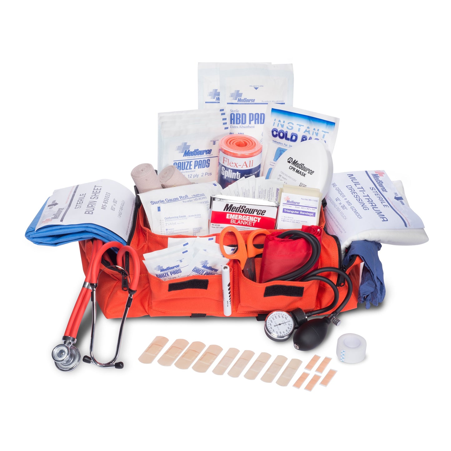 MedSource Emergency Kit – Comprehensive First Aid and Response Pack