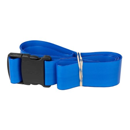 Gait Belt Infection Control 72 Inch Length Blue Polyurethane