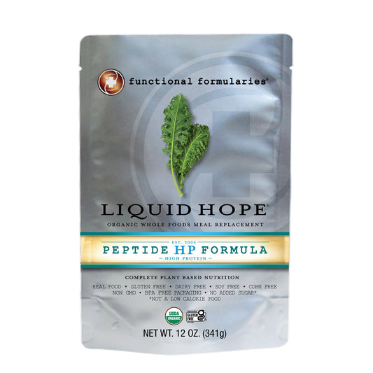 Liquid Hope Peptide HP High Protein Oral Supplement Unflavored 12 oz Pouch