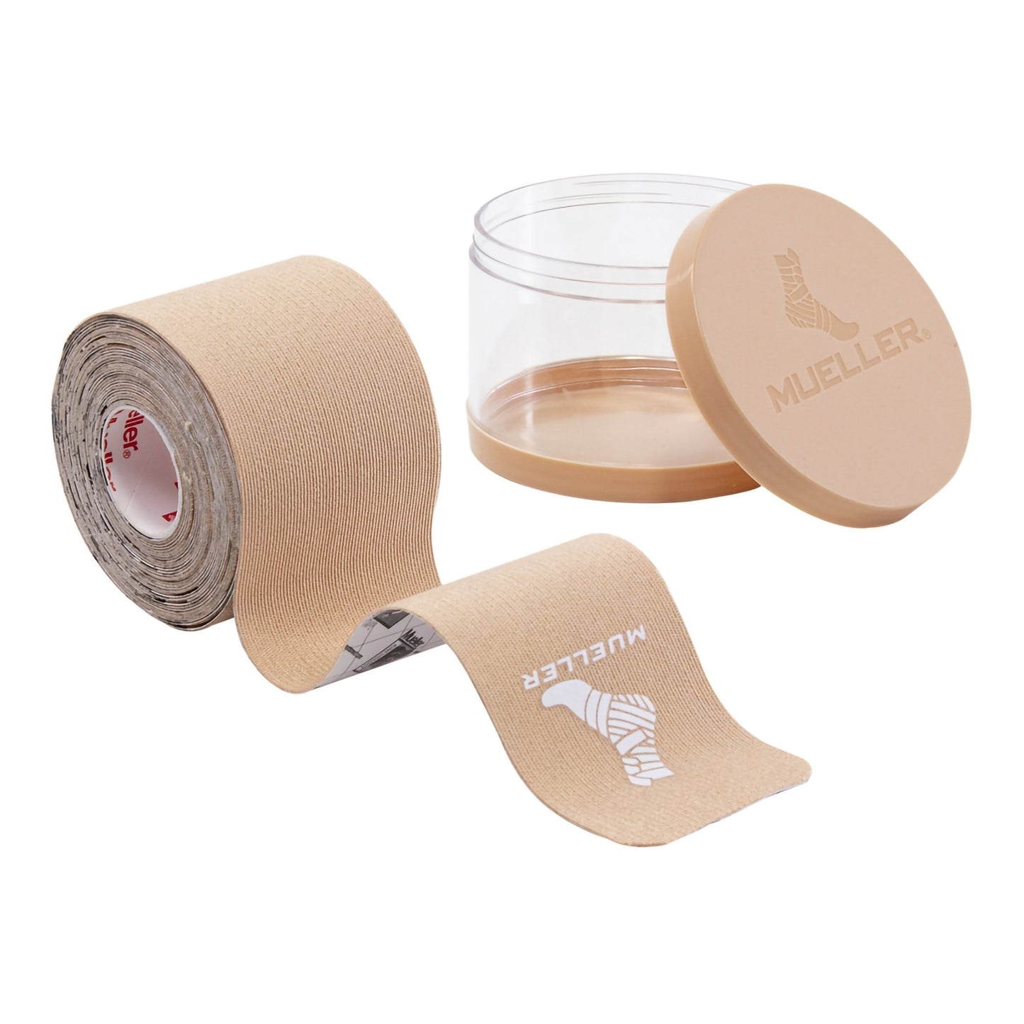 Typhoon Elite Kinesiology Tape 2 x 9-3/4 Inch Beige Pre-Cut Support Tape