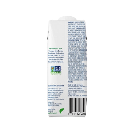 Kate Farms Pediatric Standard 1.2 Pediatric Oral Supplement Chocolate 8.45 oz Carton