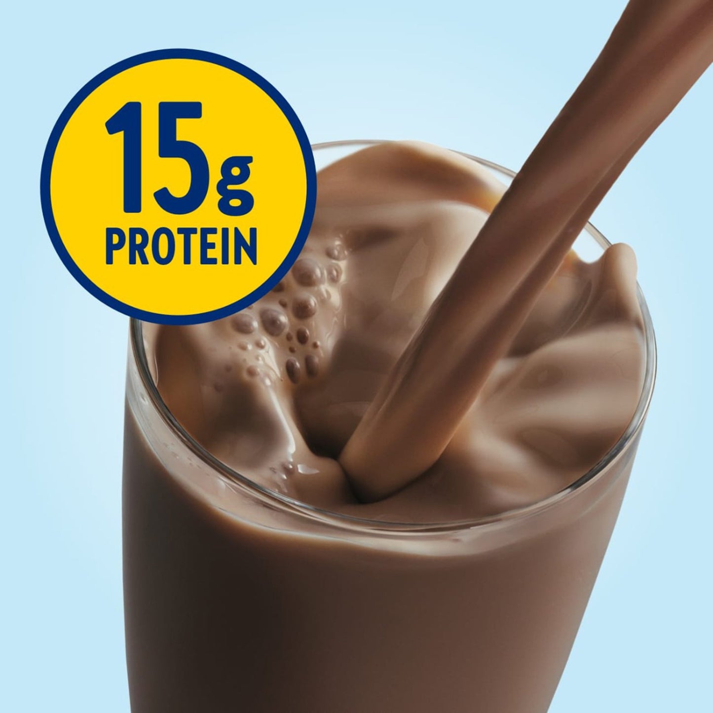 Glucerna Hunger Smart Shake Rich Chocolate Oral Supplement 10 oz Bottle for Blood Sugar Control