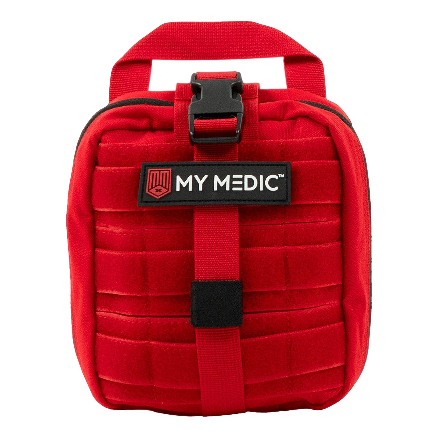 My Medic MYFAK Standard First Aid Kit Red Nylon Bag with 100+ Emergency Supplies