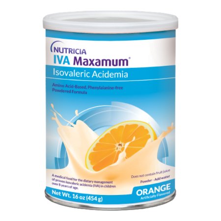 Oral Supplement IVA Maximum Orange Flavor Powder 16 oz. Can