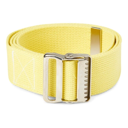 Gait Belt 60 Inch Length Yellow Cotton