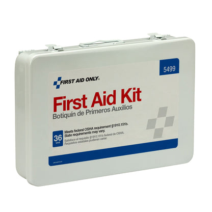 First Aid Kit 75 Person Metal Case – Comprehensive Workplace Supplies