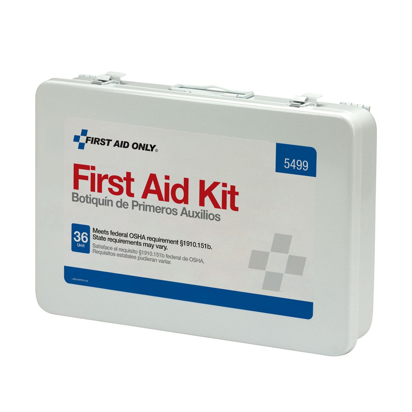 First Aid Kit 75 Person Metal Case – Comprehensive Workplace Supplies
