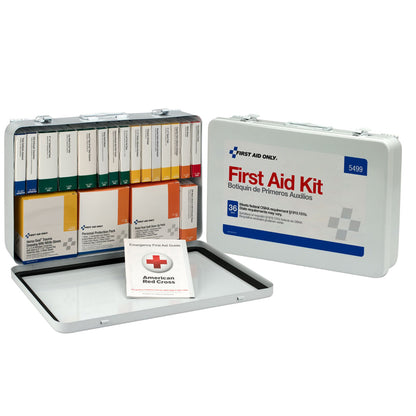 First Aid Kit 75 Person Metal Case – Comprehensive Workplace Supplies