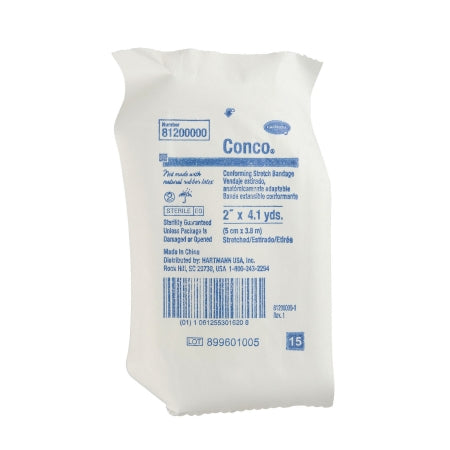 Conforming Bandage Conco 2 Inch X 4.1 Yard 12 per Bag Sterile Roll Sha ...