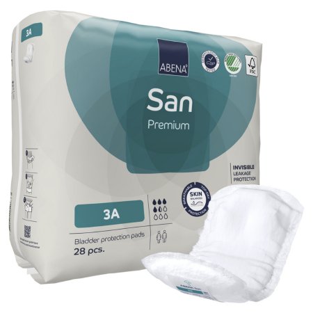 Bladder Control Pad Abena San Premium 4.3 X 12.9 Inch Moderate