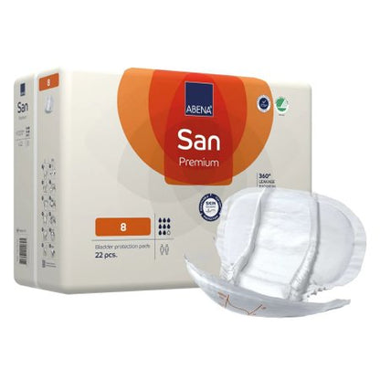 Incontinence Liner Abena San Premium 14.5 X 28.7 Inch Heavy Absorbency Fluff / Polymer Core Size