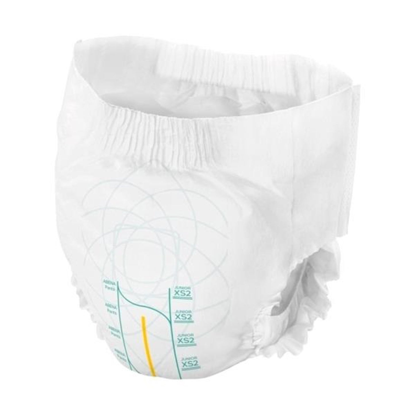 Unisex Youth Absorbent Underwear Abena Premium Pants Junior XS2 Pull On with Tear Away Seams X-Small Disposable Moderate Absorbency