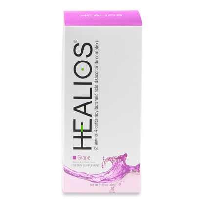 Healios Grape Flavor Oral Supplement Powder for Oral Mucositis 11.64 oz Jar