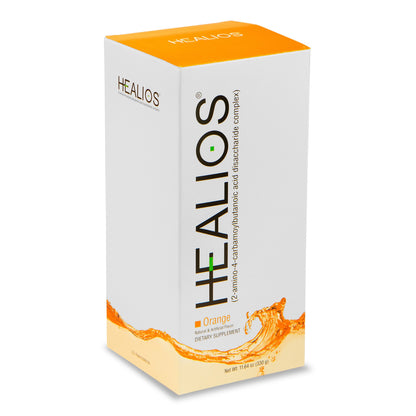 Healios Orange Flavor Oral Supplement Powder for Oral Mucositis 11.64 oz Jar