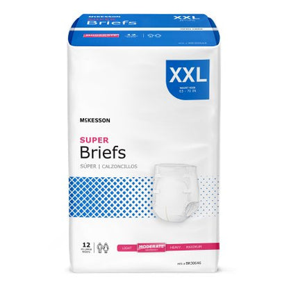 Brief McKesson Small Disposable Moderate Absorbency