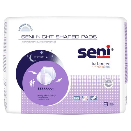 Incontinence Liner Seni Shaped Night Pads