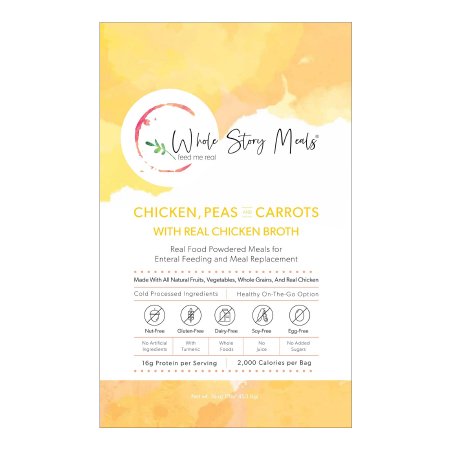 Oral Supplement Whole Story Meals Chicken / Peas / Carrot Flavor Powder 16 oz. Pouch