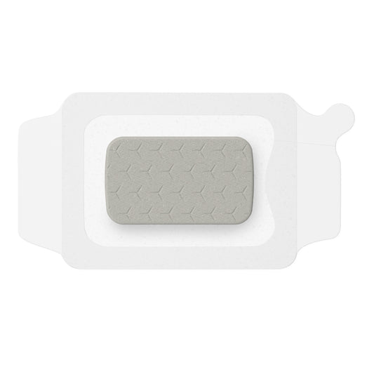 Mepilex Border Post Op AG Silver Foam Dressing – 2-1/2 x 3 Inch
