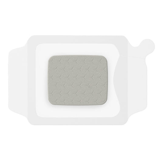 Mepilex Border Post Op AG Silver Foam Dressing – 3-1/2 x 4 Inch