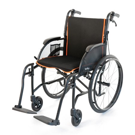 Lightweight Wheelchair Feather Full Length Arm Swing-Away Footrest