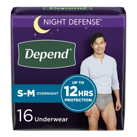 Male Adult Absorbent Underwear Depend Night Defense Pull On