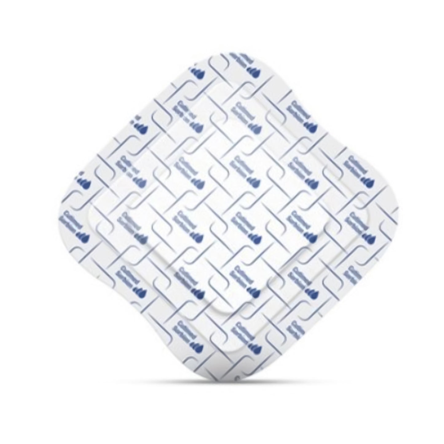 Cutimed Sorbion Border Super Absorbent Dressing 6 x 6 Inch Sterile Silicone Border Dressing