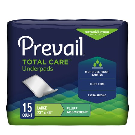 Underpad Prevail Total Care Light Absorbency