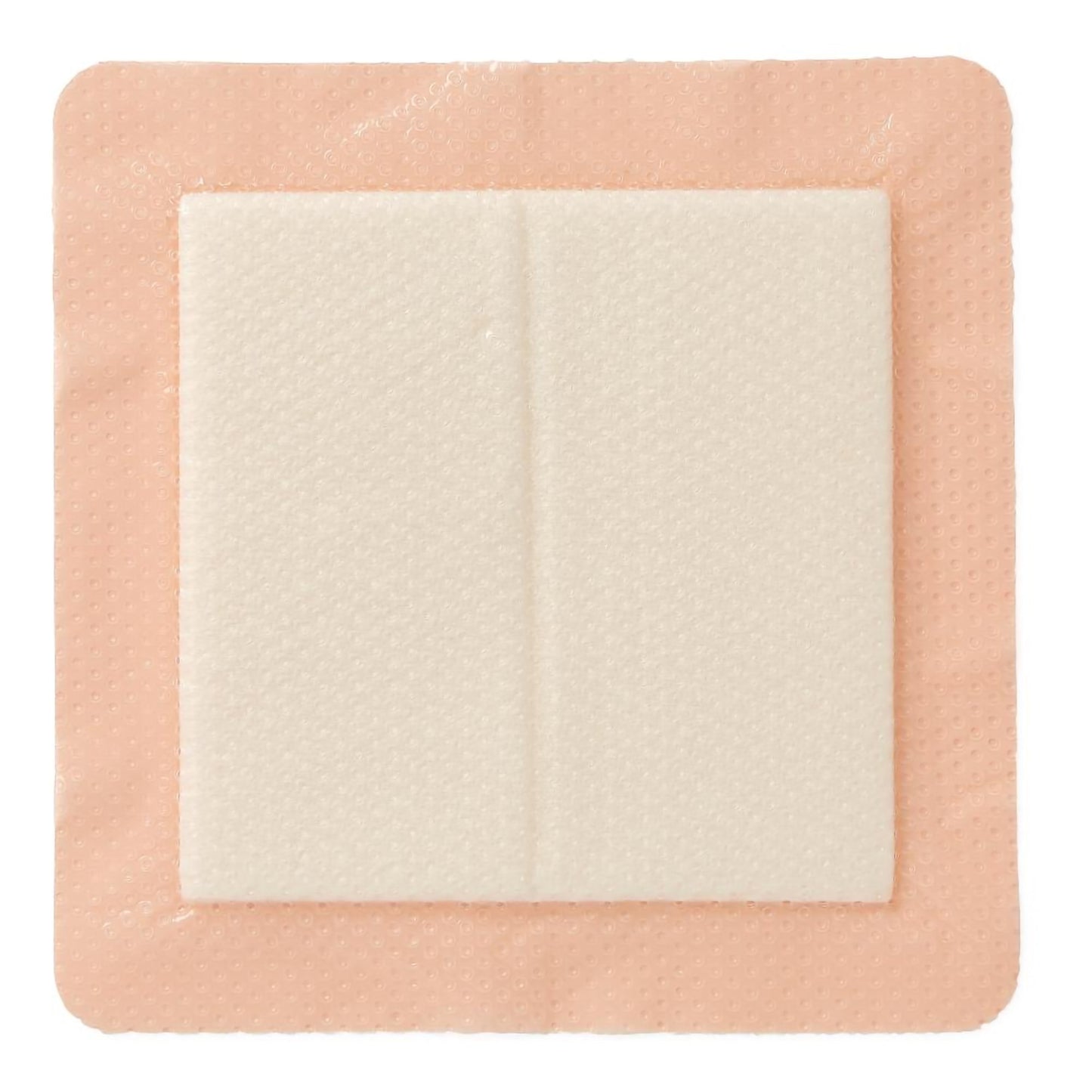 Optifoam Gentle EX Foam Dressing, 6 x 6 Inch, Sterile, Silicone Face & Border, Waterproof Backing