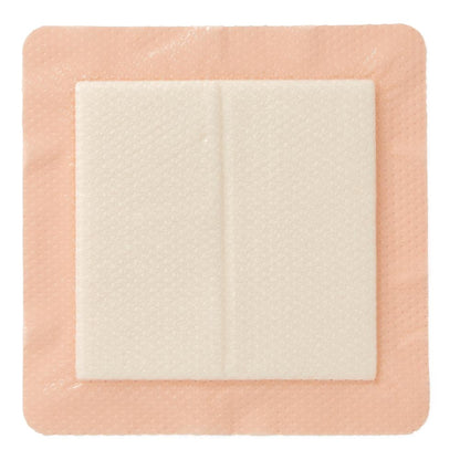 Optifoam Gentle EX Foam Dressing, 6 x 6 Inch, Sterile, Silicone Face & Border, Waterproof Backing