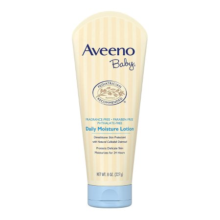 Baby Lotion Aveeno Baby 8 oz. Tube Unscented Lotion