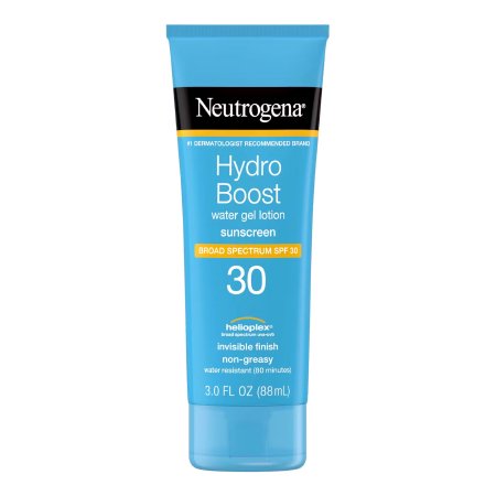 Sunscreen Neutrogena Hydro Boost SPF 30/50 Lotion 3 oz. Tube